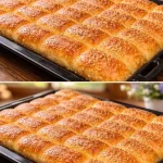 Bollos de queso suave recién horneados, irresistiblemente cremosos y sabrosos.