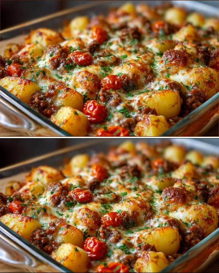 Cazuela de patatas económica, receta fácil y deliciosa.