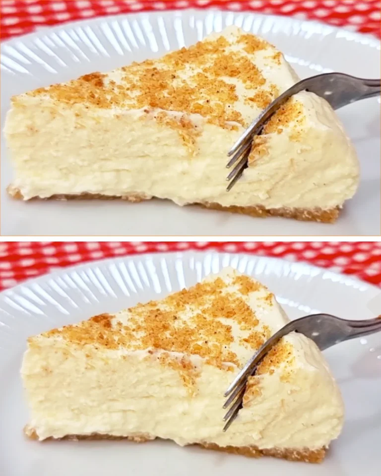 Cheesecake sin hornear bajo en carbohidratos en un plato decorativo