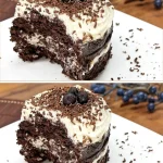 Postre de chocolate sin harina, delicioso y libre de gluten.