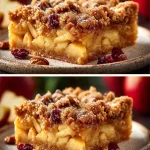 Crumble de manzana saludable listo para disfrutar con ingredientes frescos