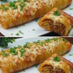 Receta deliciosa de papa rellena con ingredientes frescos y sabrosos