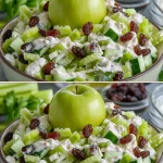 Ensalada rápida y deliciosa con ingredientes frescos y saludables