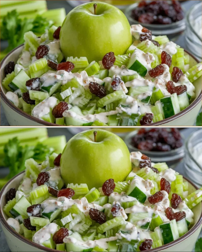 Ensalada rápida y deliciosa con ingredientes frescos y saludables