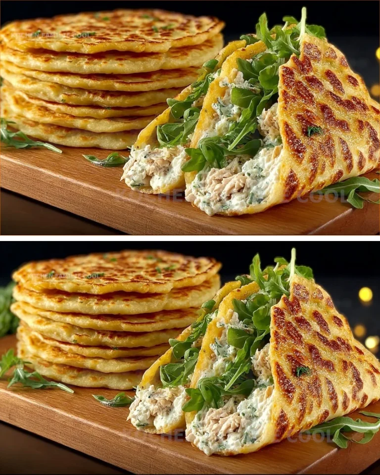 Flatbread de lentejas acompañado de yogur griego fresco y saludable