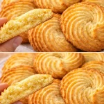 Galletas de mantequilla recién horneadas que se derriten en la boca