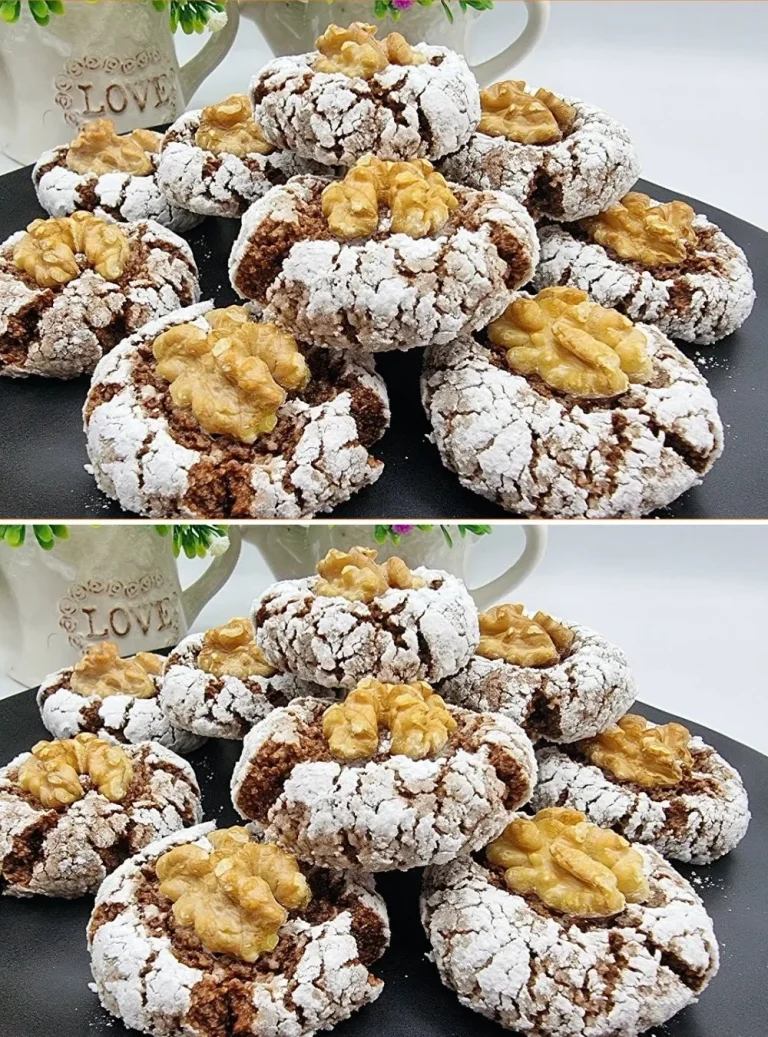 Galletas marroquíes saludables sin harina ni aceite ni mantequilla