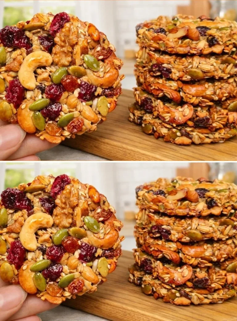 Galletas saludables de 5 minutos sin azúcar y sin harina en un plato