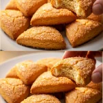 Galletas sin horno recién hechas en un plato