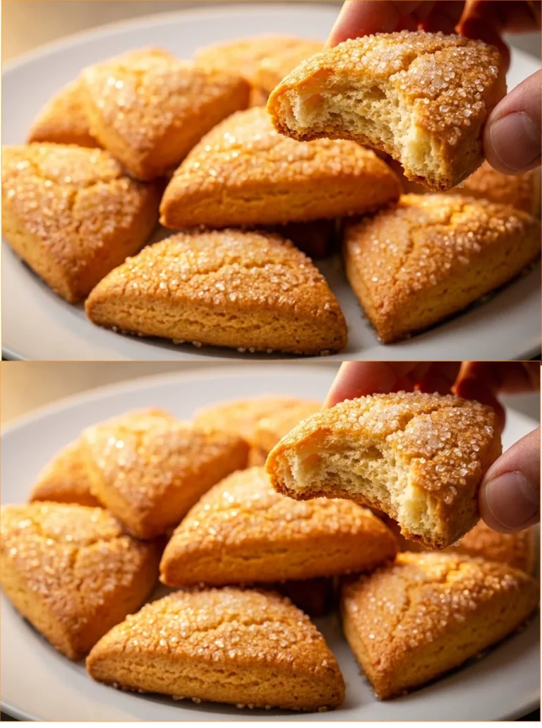 Galletas sin horno recién hechas en un plato