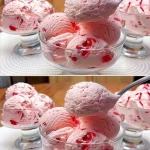 Receta de helado de fresa casero cremoso y delicioso