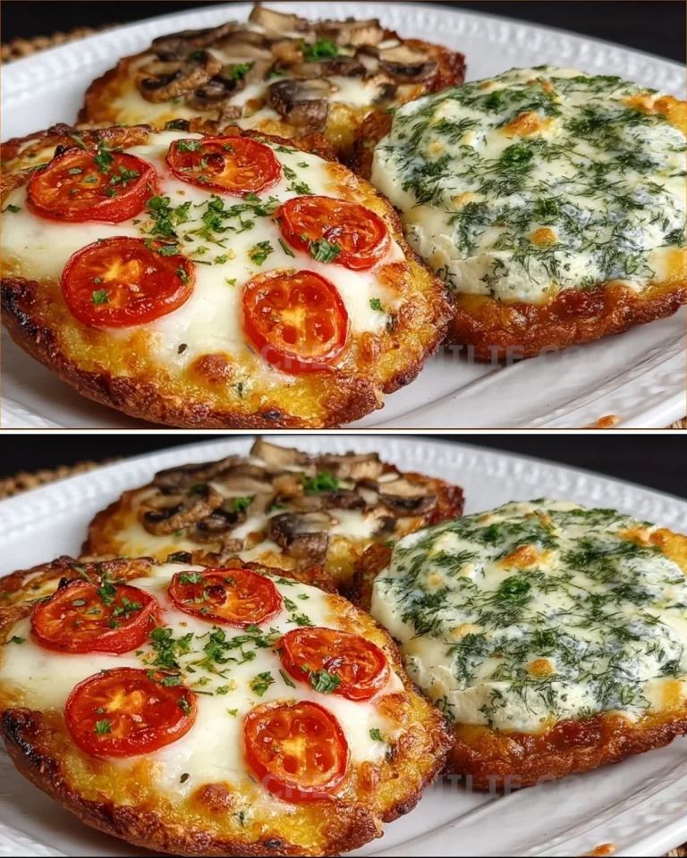 Delicioso pan plano de requesón, mejor que la pizza, servido en una mesa.