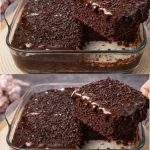Receta de pastel de chocolate sin huevo, delicioso y fácil de preparar