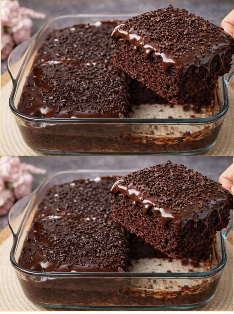 Receta de pastel de chocolate sin huevo, delicioso y fácil de preparar