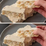 Delicioso nougat con nueces y miel, un dulce tradicional perfecto para cualquier ocasión.