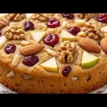 Pan de amaranto con manzana saludable, una opción nutritiva y deliciosa.