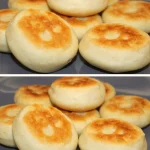 Tazón de pan frito recién hecho, dorado y crujiente