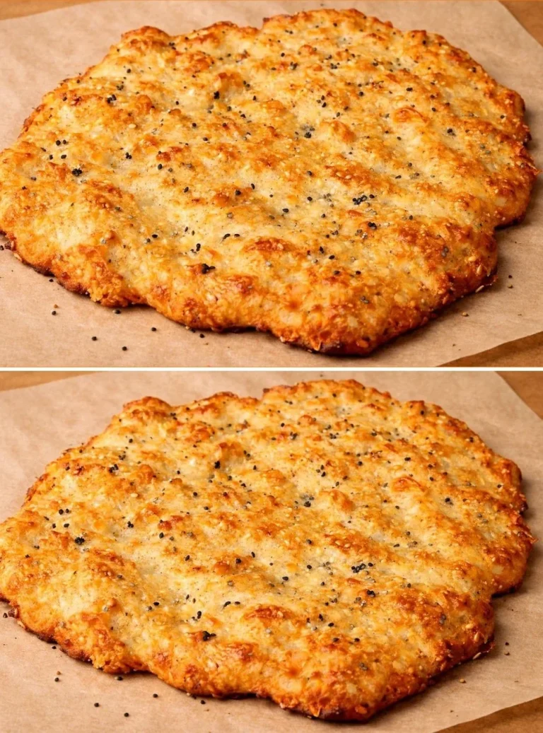 Receta de pan plano bajo en carbohidratos para una alimentación saludable