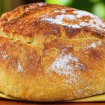 Receta de Pan Sin Amasar, fácil y deliciosa, lista para disfrutar.
