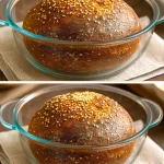 Receta de Pan Sin Harina, Sin Huevos y Sin Aceite, fácil y saludable.