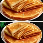 Deliciosos panqueques de avena servidos con frutas y miel