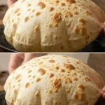 Panqueques de avena servidos en un plato con frutas frescas