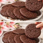 Panqueques de avena y cacao servidos en un plato con frutas frescas