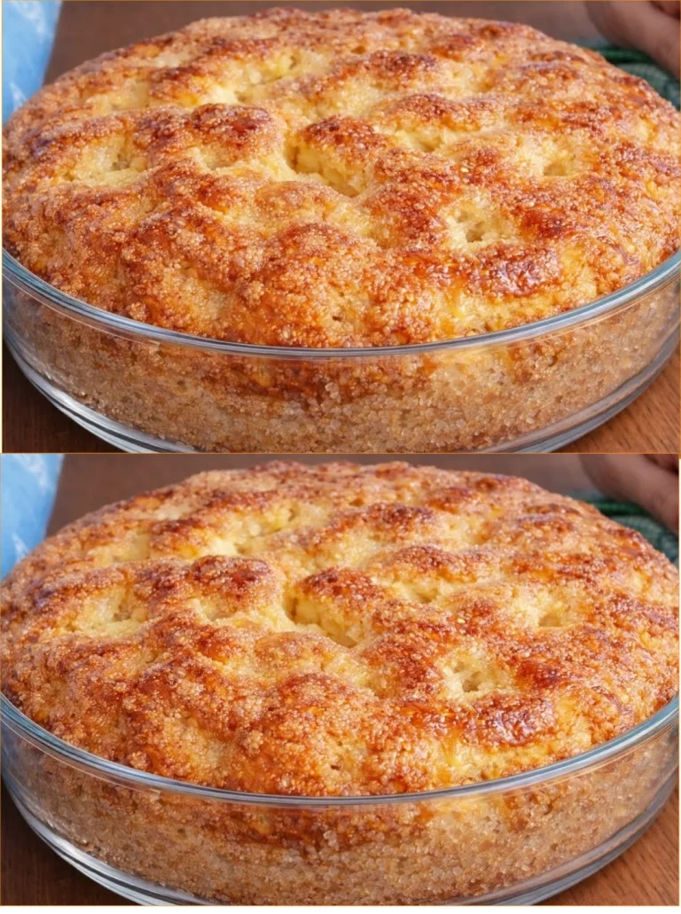 Delicioso pastel preparado en 15 minutos.