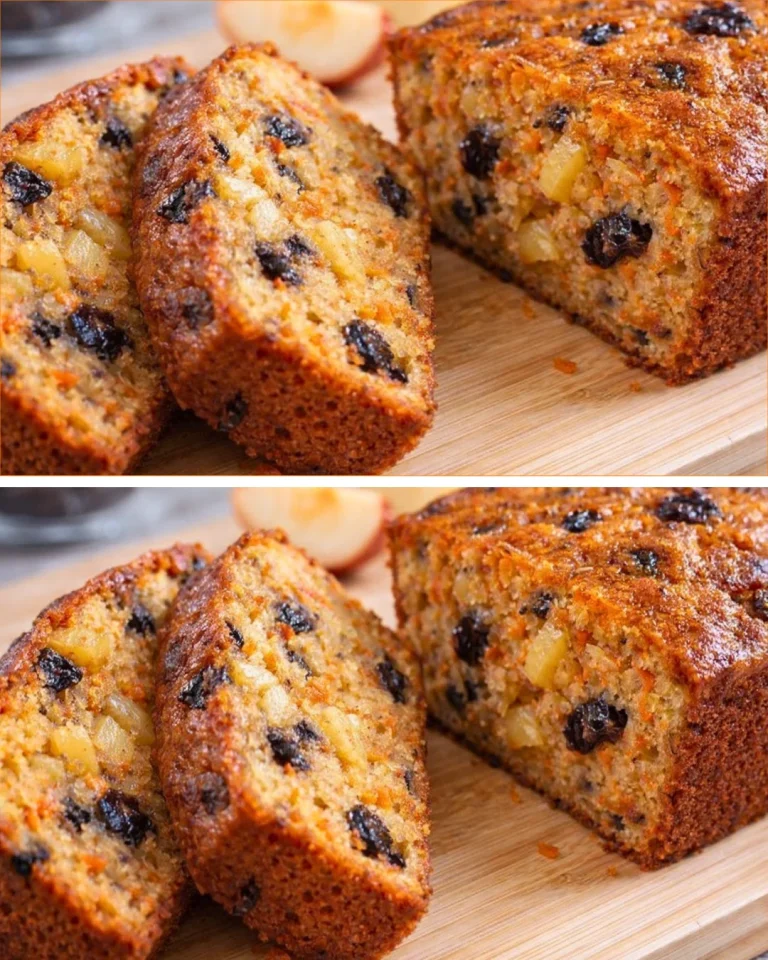 Pastel de Avena con Manzana y Zanahorias, un postre saludable y delicioso
