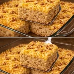 Pastel de avena con manzana y plátano, una opción saludable y deliciosa