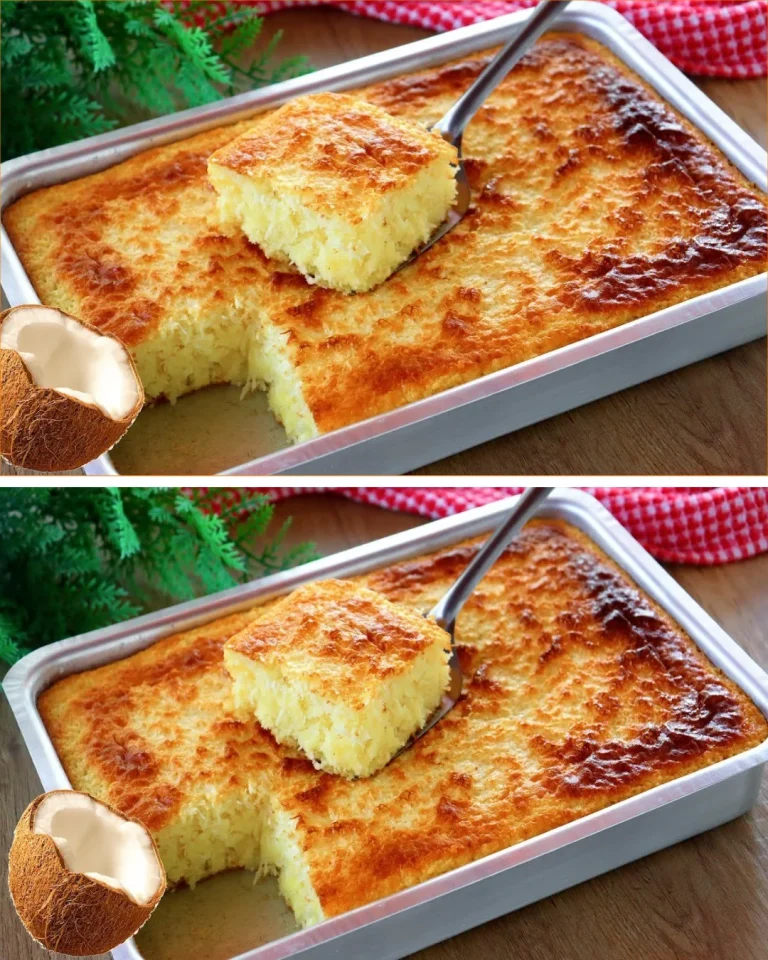 Pastel de Coco sin harina de trigo, un postre delicioso y sin gluten