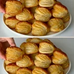 Pastel de Hojaldre de Papa y Yogur recién horneado y delicioso