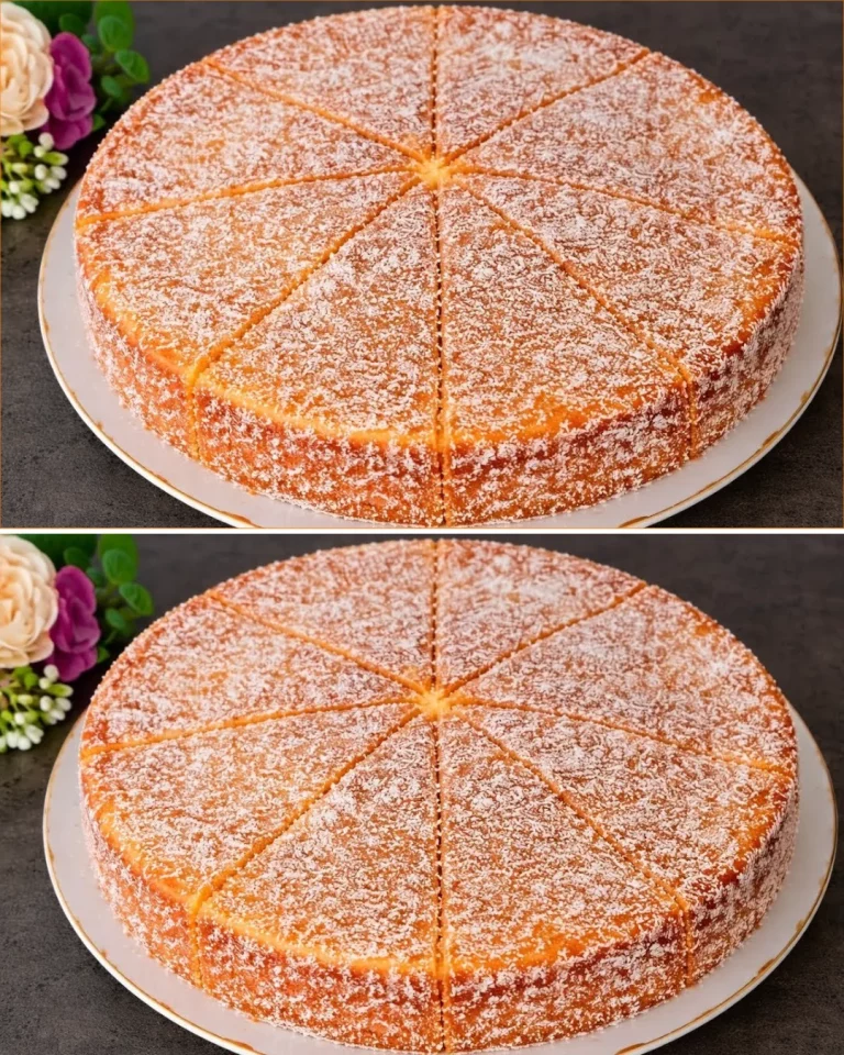 Pastel de yogur y naranja francés, un postre fresco y delicioso