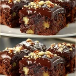 Pastel saludable de avena, manzana y plátano en un plato