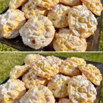 Delicioso pastel de durazno y limón con un glaseado suave