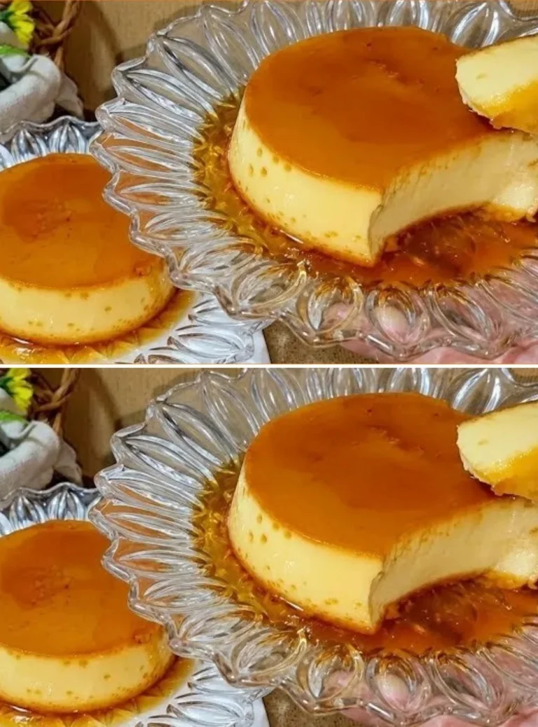 Postre de pudín de sémola con textura cremosa y suave