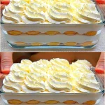 Postre italiano de piña y limón, un delicioso dulce tradicional