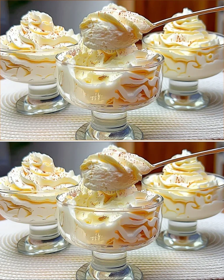 Postre italiano de piña y plátano en un plato decorativo