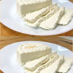 Queso casero cremoso y delicioso preparado en casa.