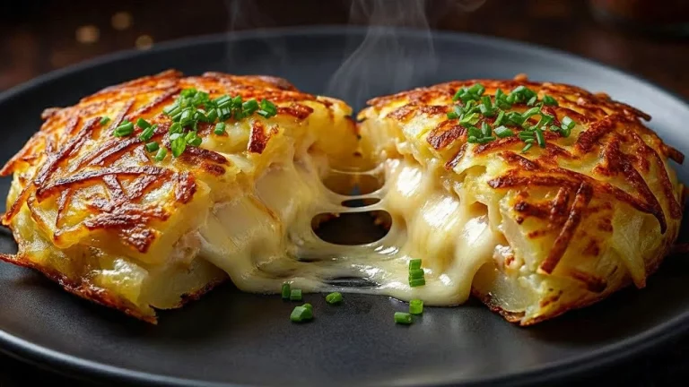 Plato de papas y huevos preparados con ingredientes frescos y especias