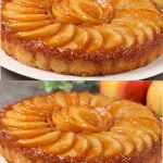 Tarta de manzana italiana recién horneada con un acabado dorado