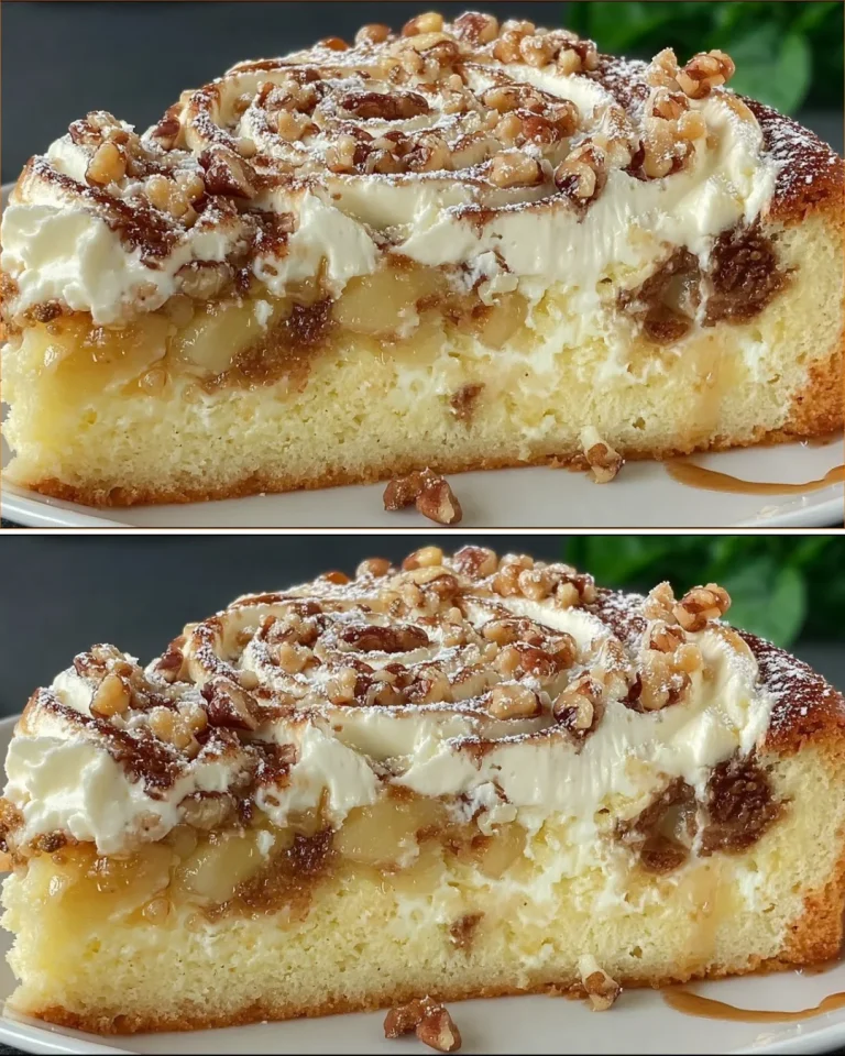 Tarta de queso de manzana alemana de la abuela, un postre tradicional delicioso.