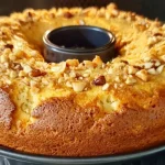 Rebanada de tarta de naranja fresca y esponjosa lista para disfrutar