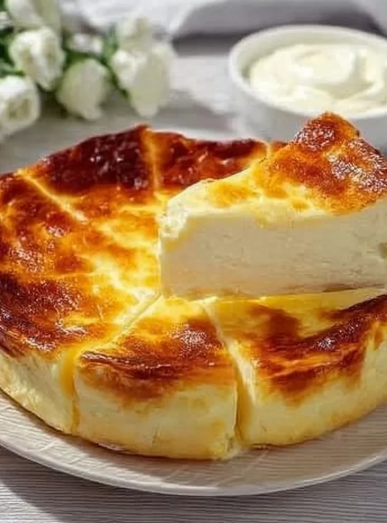 Pastel de yogur cremoso fácil con 3 ingredientes