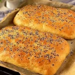 Receta de pan turco fácil y delicioso sin necesidad de amasar la masa