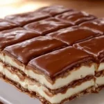 Bizcocho húmedo suave sin horno con textura de seda